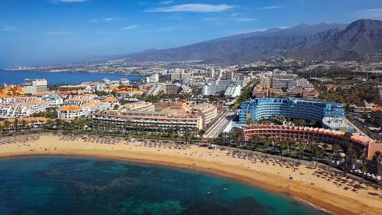 Superb Seaview Apartment In Playa De Las Americas المظهر الخارجي الصورة